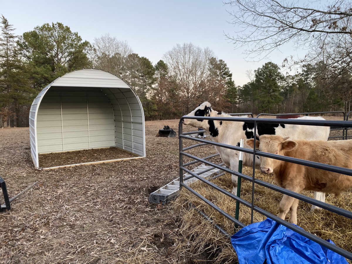 our outbuildings - delivered, unloaded and ready